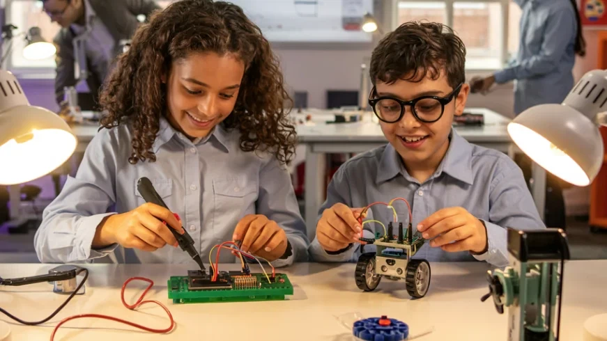 蒸気ラボを設計して、実践的な学習に対する学生の熱意に火をつける